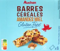 Barres cereales amandes miel