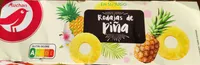 Ananas en tranches au jus d'ananas
