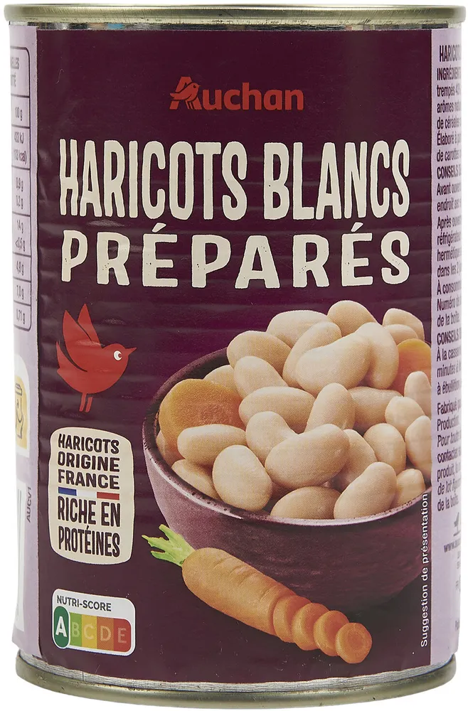 Haricots Blancs Préparés