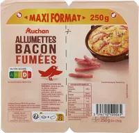 Allumettes bacon fumées