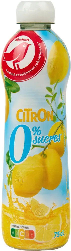 Citron, 0% sucres*