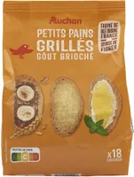 Petits Pains Grillés Goût brioché