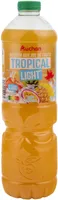Boisson aux jus de fruits tropical light** 80% de sucres en moins par rapport à la moyenne des boissons similaires du marché