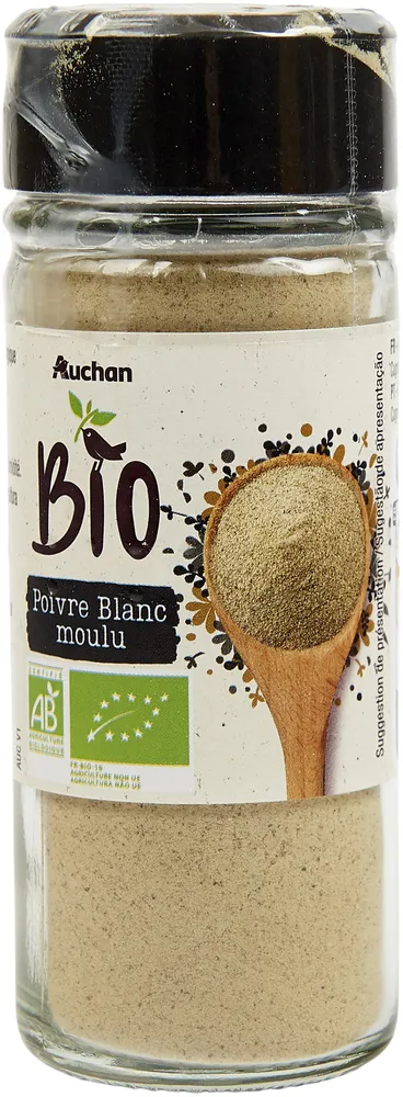 Poivre blanc moulu