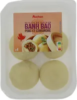 4 Banh Bao au porc et à la coriandre