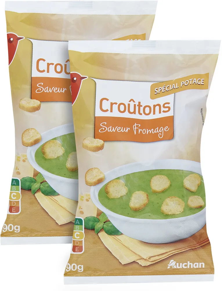 Croûtons saveur fromage