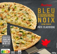 Pizza Bleu d'Auvergne, noixCrème fraîche