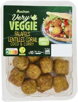 VERY VEGGIE FALAFELS LENTILLES CORAIL COCO et CURRY