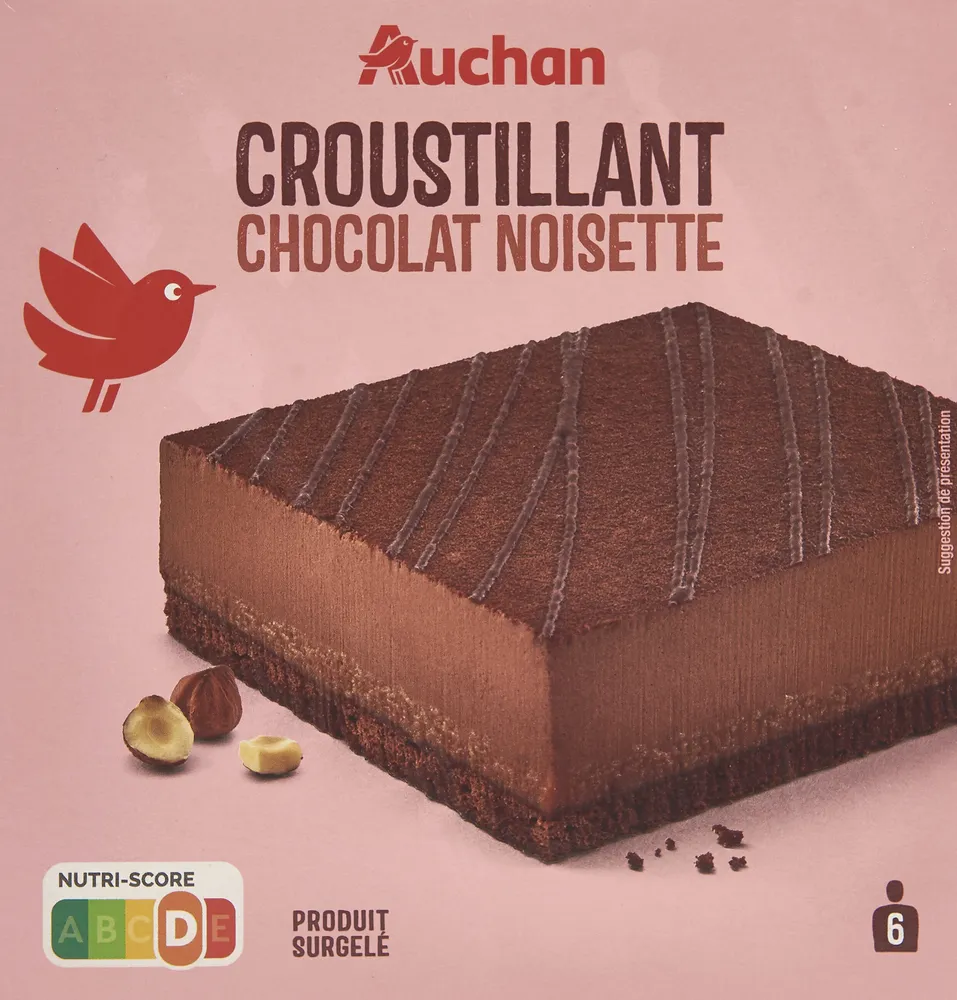 Croustillant chocolat noisette