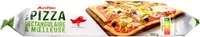 Pâte à pizza rectangulaire et moelleuse