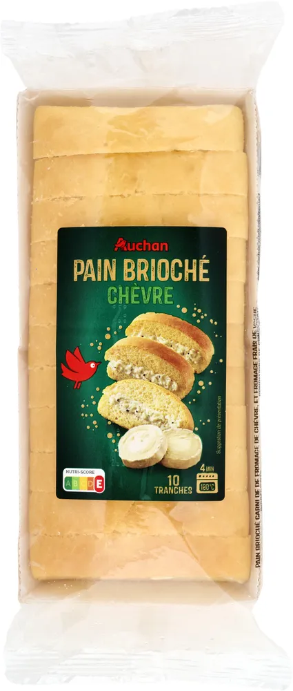 PAIN BRIOCHE chèvre