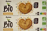 Auchan biod palmiers lot de 2x100g