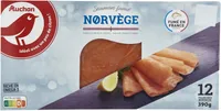saumon fumé Norvège fumé au bois de hêtre – salage traditionnel12 tranches minimum