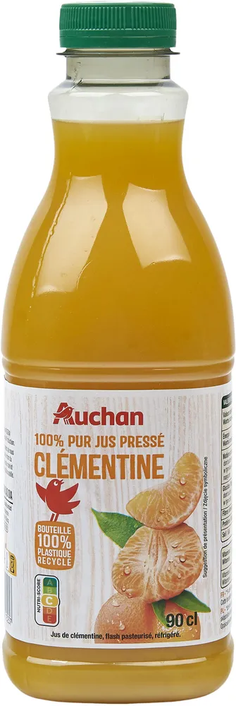 100% pur jus pressé clémentine
