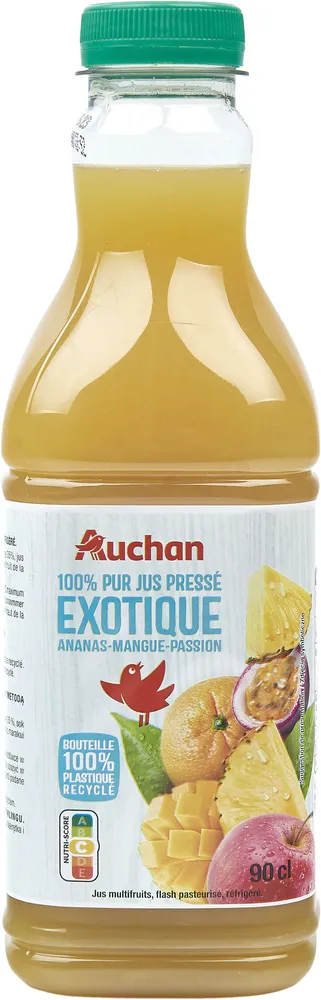 100% PUR JUS PRESSE EXOTIQUE - ananas mangue passion