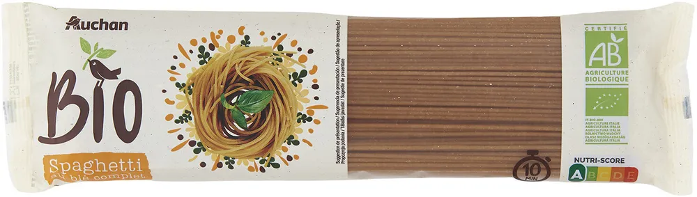 Spaghettis Blé Complet