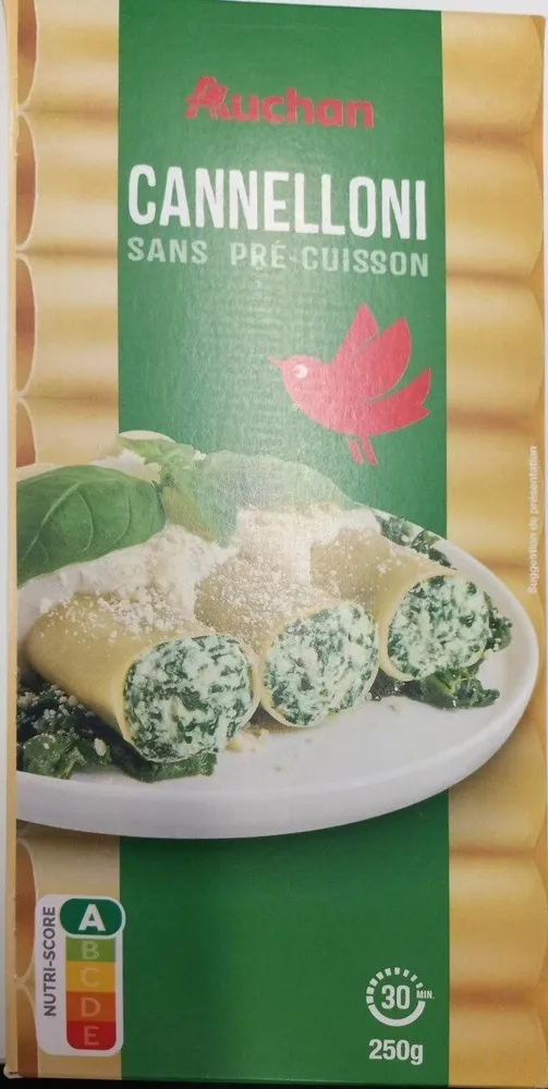 Cannelloni sans pré-cuisson