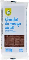 Chocolat de ménage au lait