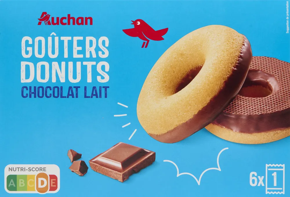 Goûters donuts chocolat