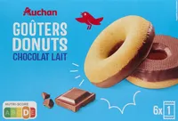 Goûters donuts chocolat