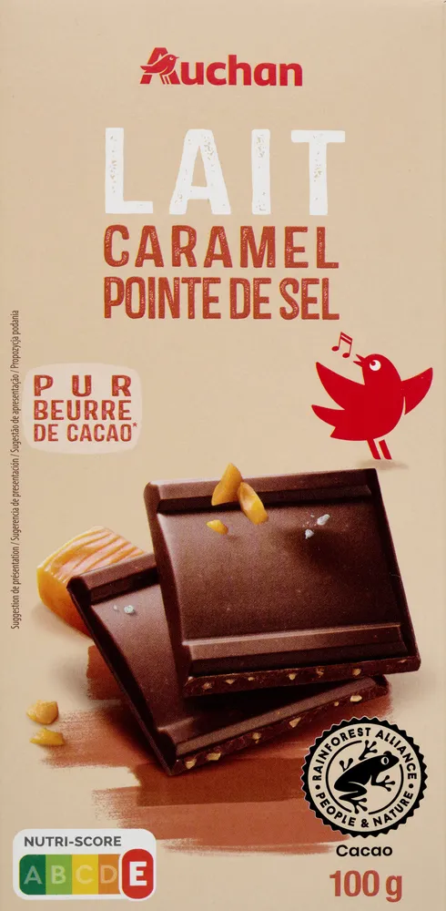 Lait caramel pointe de sel