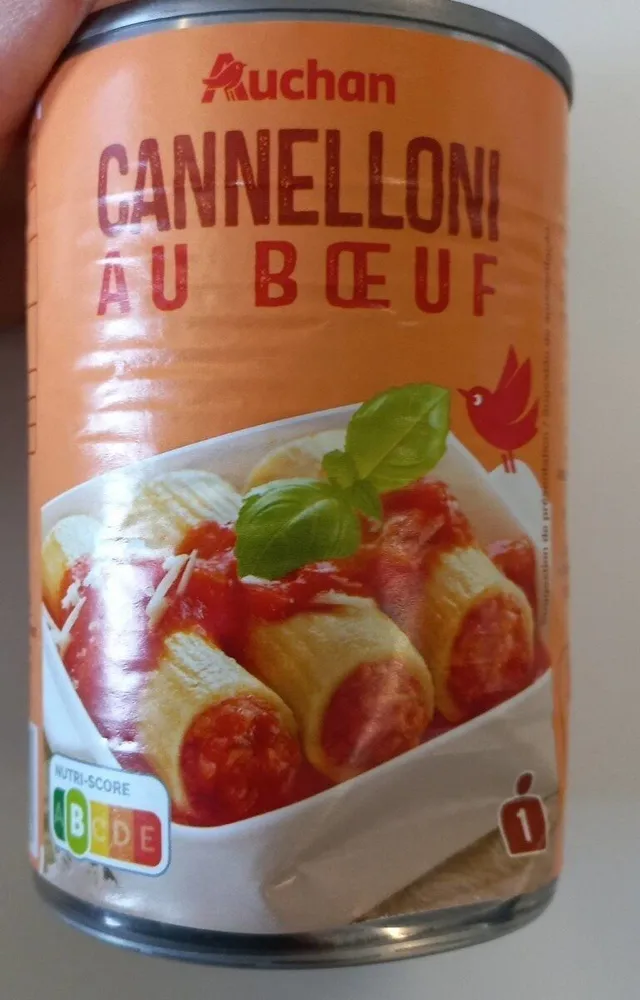 Cannelloni au boeuf
