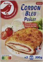 Cordon bleu de poulet mozzarella et jambon saveurs du sud