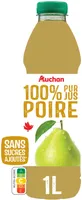 100% PUR JUS Poire - sans sucres ajoutés** Comme tous les jus de fruits. Contient les sucres naturellement présents dans les fruits.