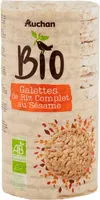 Galettes de riz complet au sésame