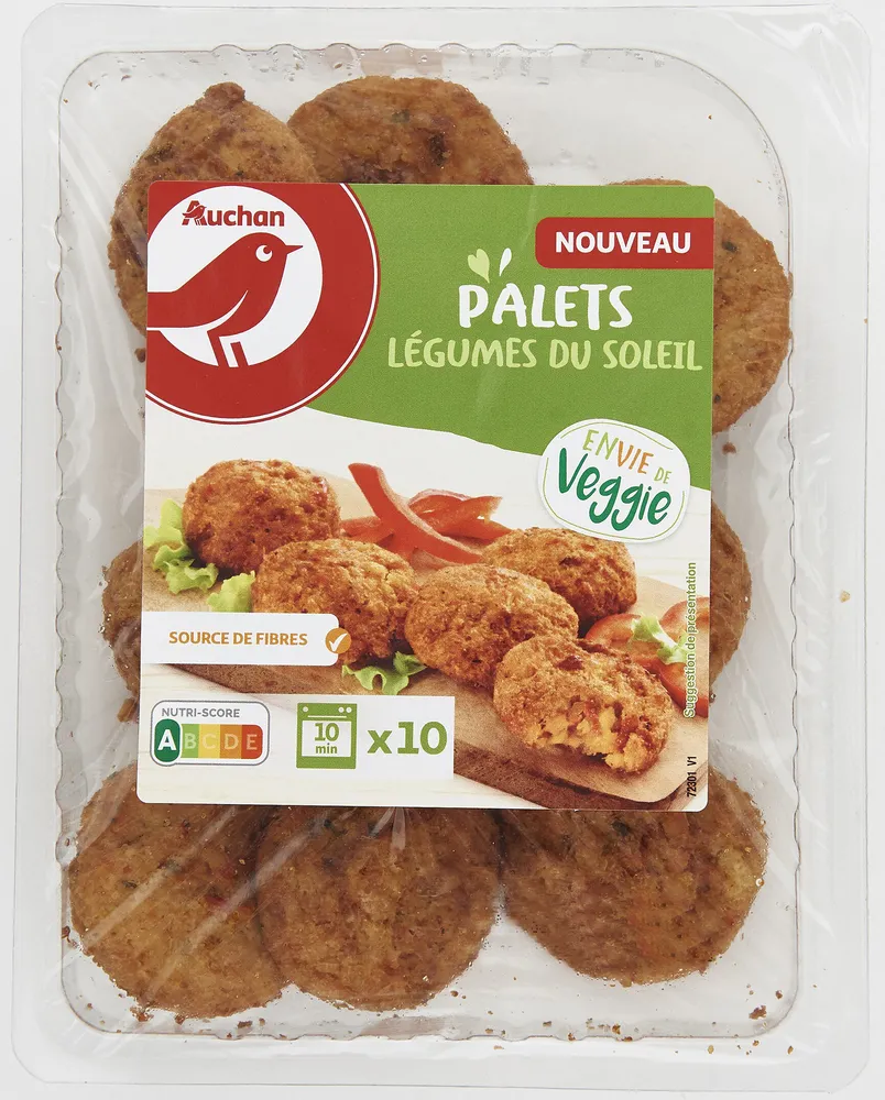 Palets legumes du soleil