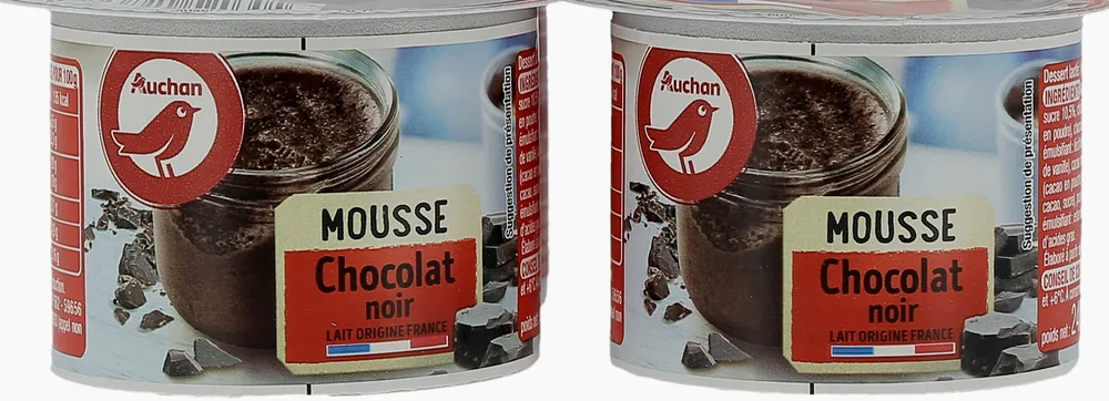 Mousse chocolat noir