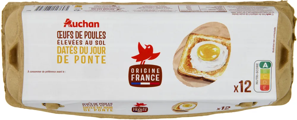 Oeufs de poules elevees au soldates du jour de pontex12