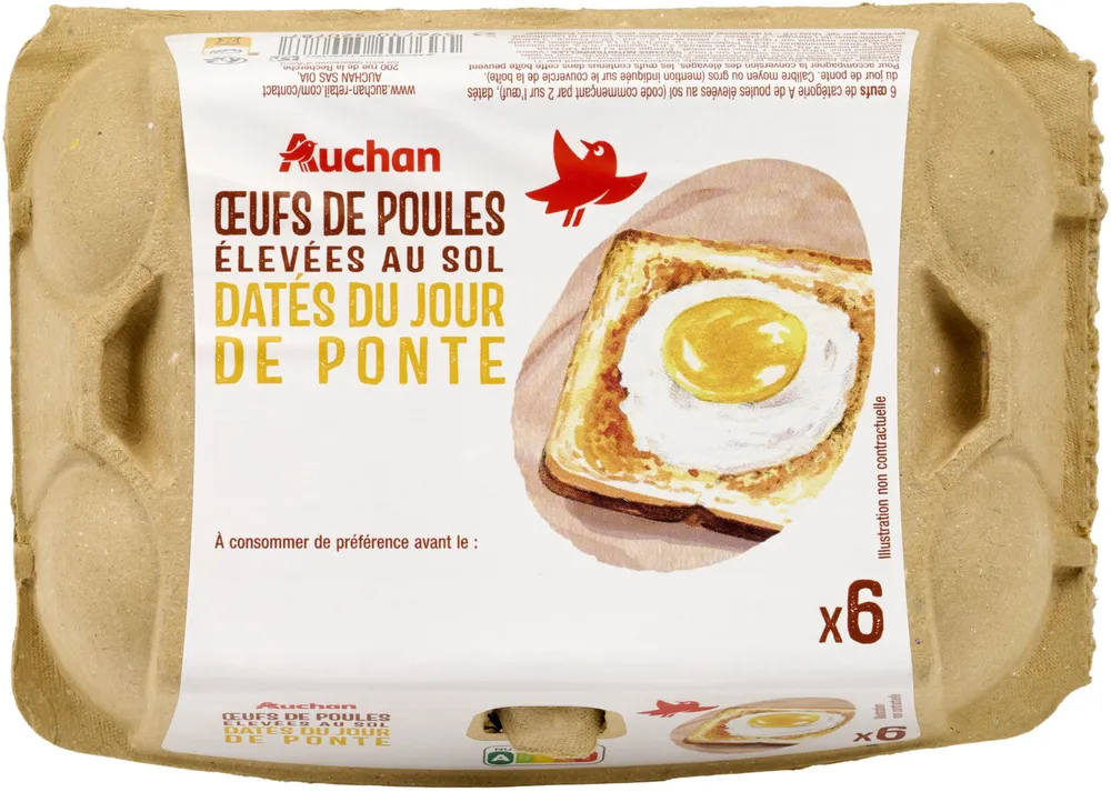 Oeufs de poules elevees au soldates du jour de pontex6