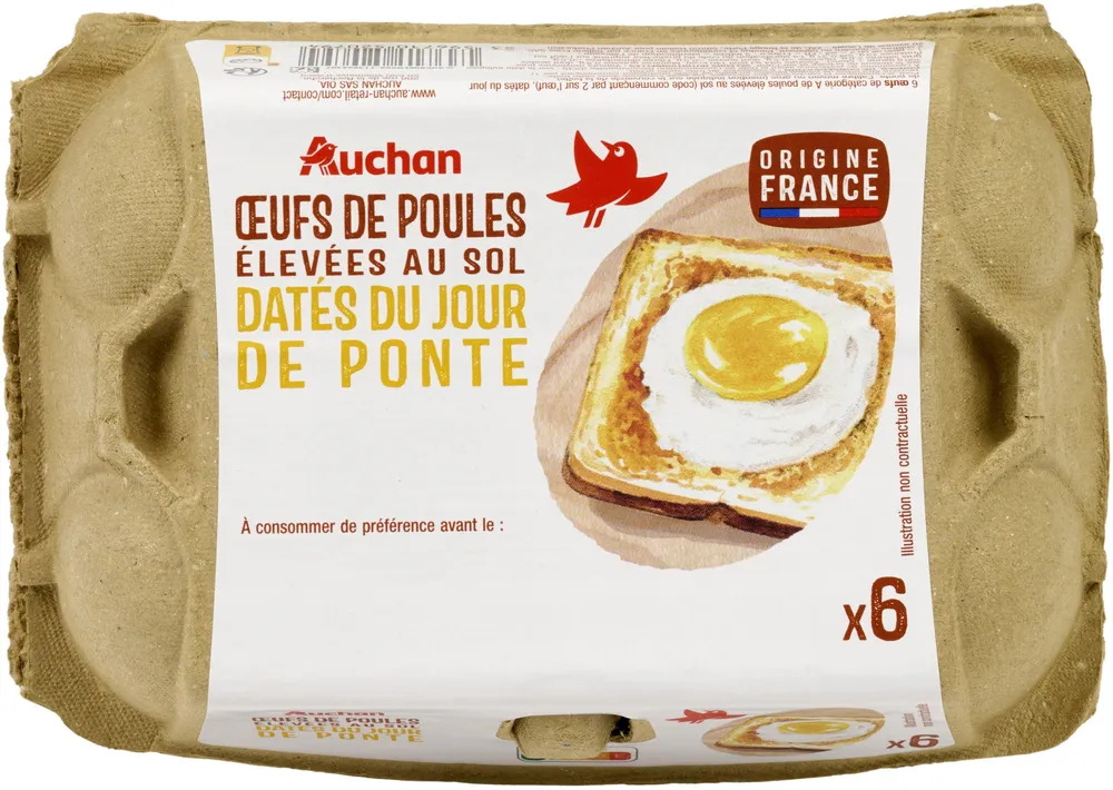 Oeufs de poules elevees au soldates du jour de pontex6