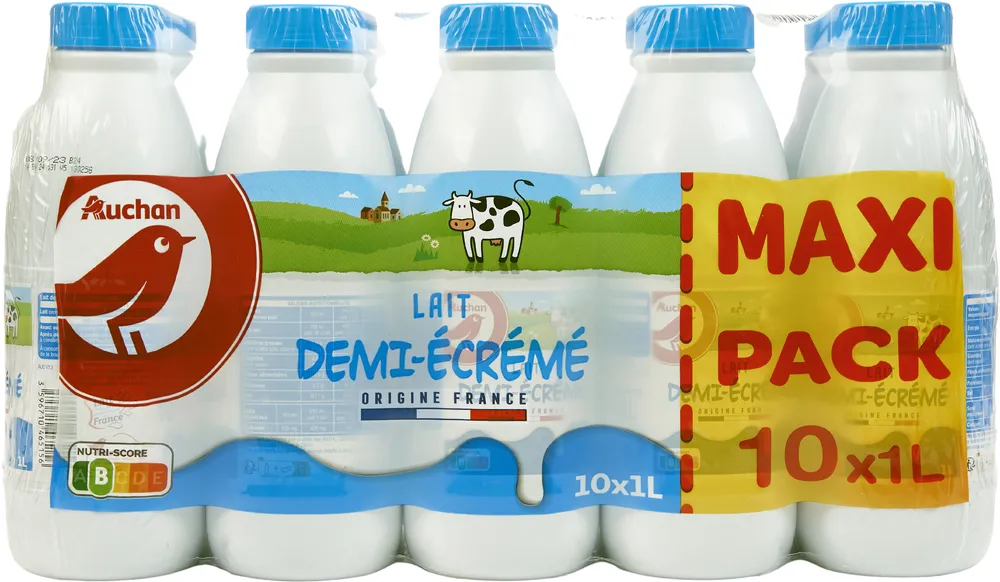Lait demi  écrémé