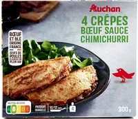 Crêpes bœuf sauce chimichurri