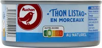 Morceaux de thon au naturel