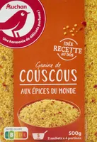 Graine de couscous aux épices du monde