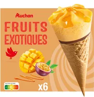 Cône fruits exotiques