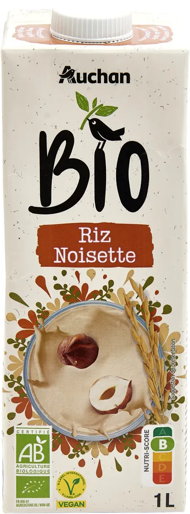 Boisson Riz Noisette Bio