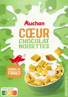 Coeur chocolat noisette