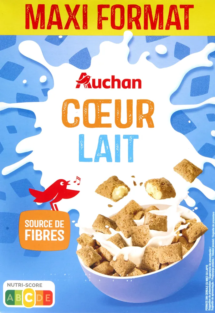 coeur lait