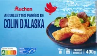 Aiguillettes panées de colin d'Alaska