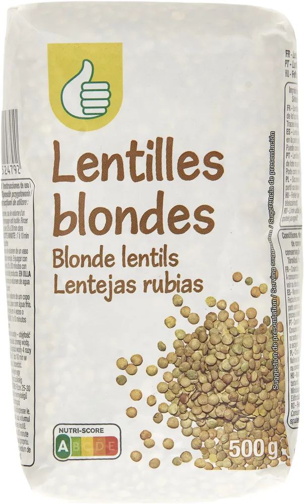 Lentilles Blondes