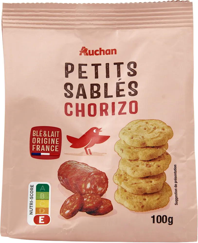 PETITS SABLES au chorizo