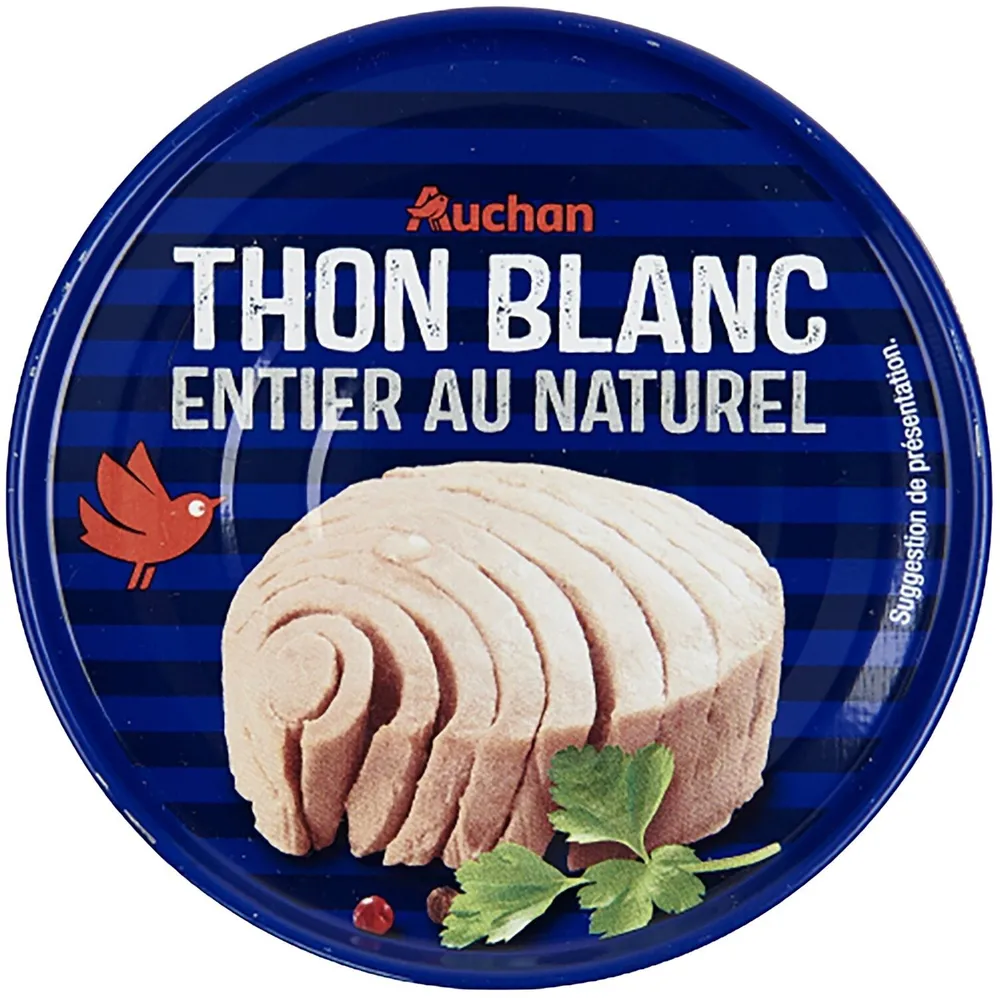 Thon blanc entier au naturel