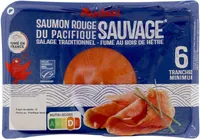 Saumon rouge du pacifique fumé au bous de hêtre sauvage