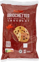 Briochettes aux pépites de chocolat