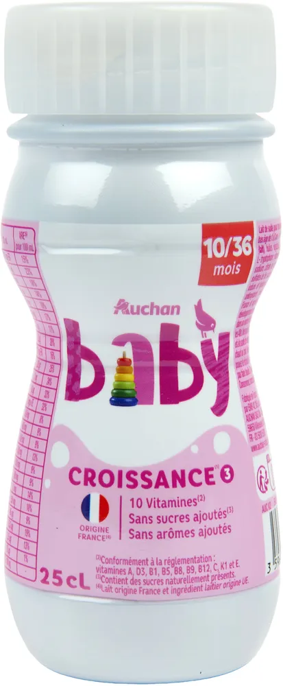 Croissance Nature - 3 - de 10 mois à 3 ans