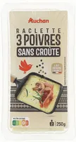 Raclette 3 poivres sans croute